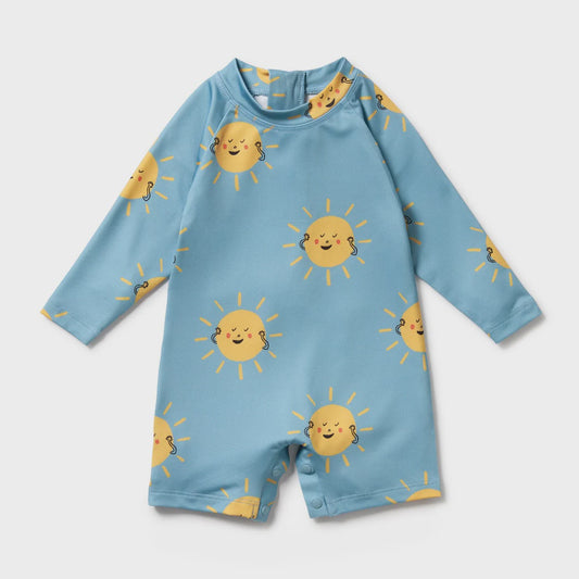 Sunny Days One Piece Boyleg Swimsuit