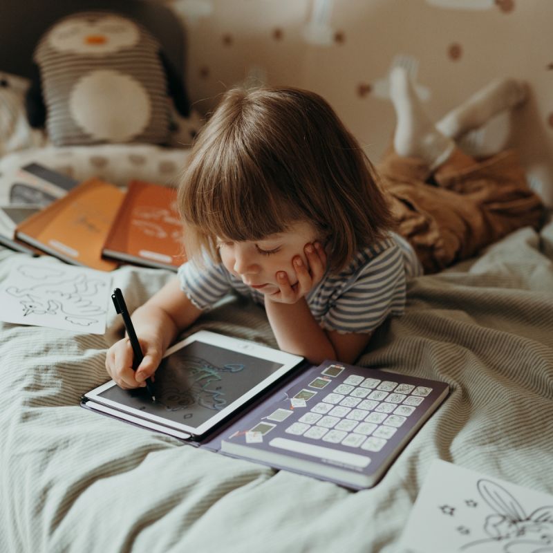 Kidydraw Mini - LCD Drawing Travel Book - The Toy Station
