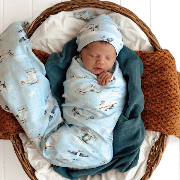 Snuggle Hunny Organic Cotton Muslin Wrap