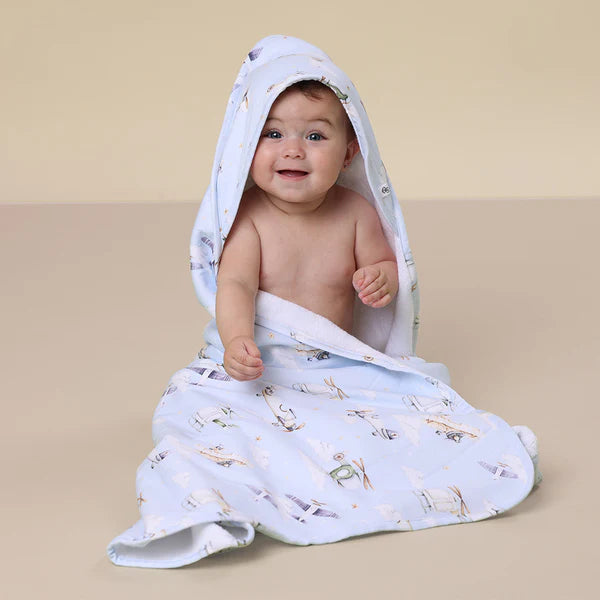 Organic Cotton Baby Hooded Towel