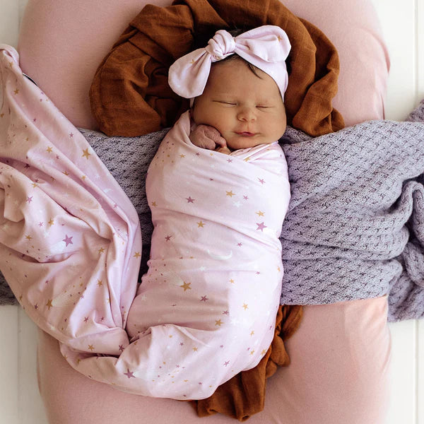 Stretch Cotton Baby Wrap Set