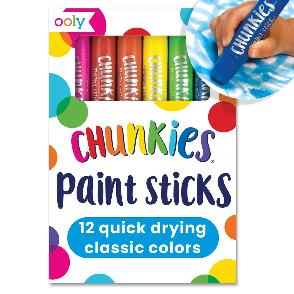 Chunkies Paint Sticks - Set of 12