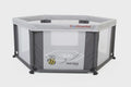 6-Sided Play Yard - Marble Grey - The Toy Station