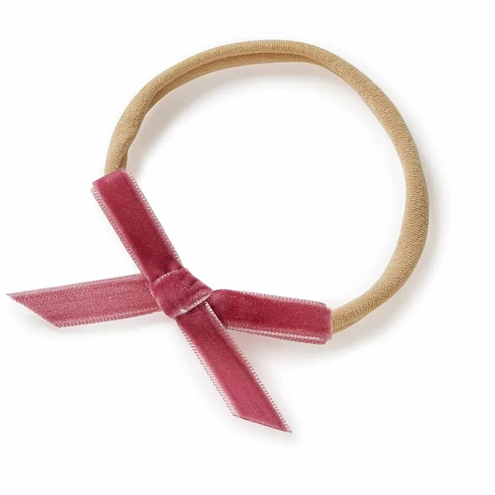 Petite Velvet Bow