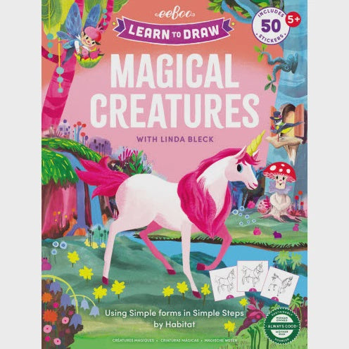 eeBoo Learn To Draw- Magical Creatures