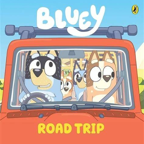 Bluey Road Trip Board Book