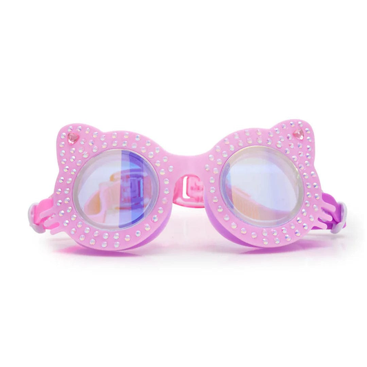 Bling2O Kitten Pawprint Swim Goggles