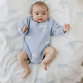 Beach Palms Knit Romper