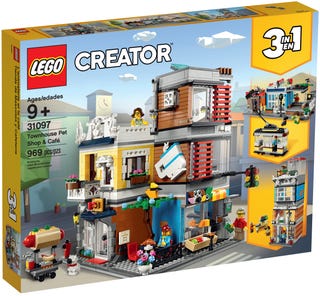 Lego Creator 31097 Townhouse, Pet Shop & Cafe