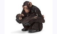 SCHLEICH 14679 Chimpanzee With Baby