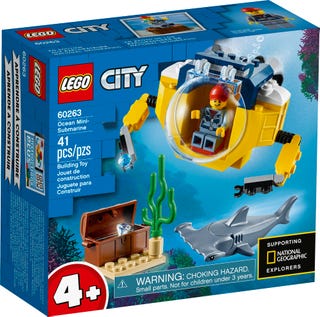 Lego, 60263 Mini Submarine