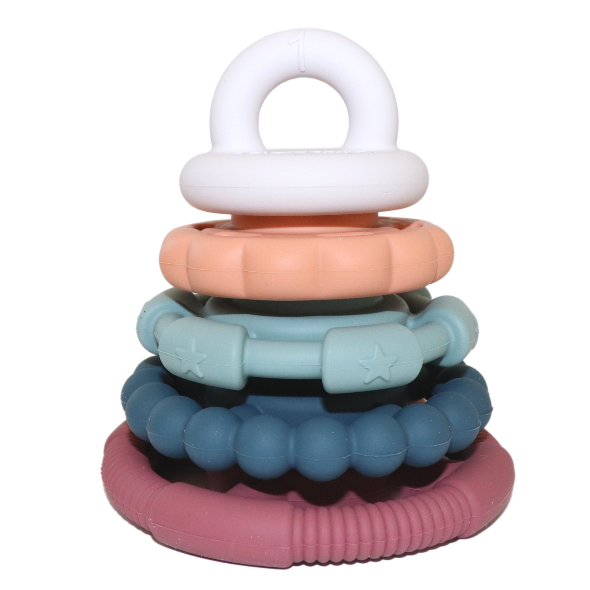 Rainbow Stacker and Teether Toy - The Toy Station