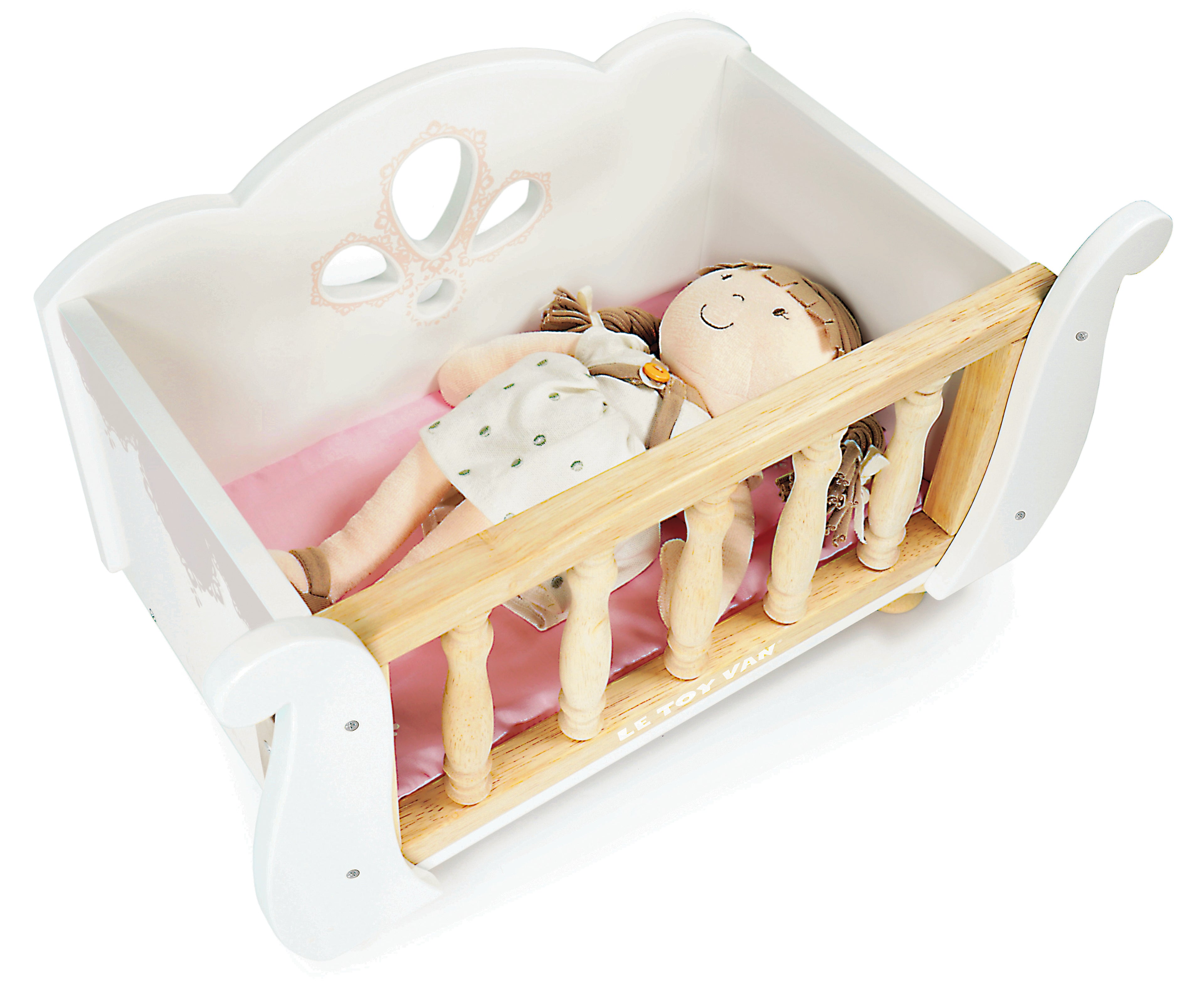 Le Toy Van Honeybake Sleigh Cot - The Toy Station