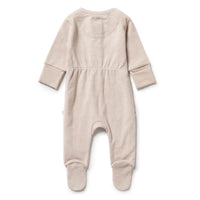 Wilson & Frenchy Organic Terry Zipsuit-Clay