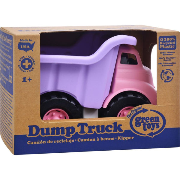 Green Toys, Dump Truck, Pink