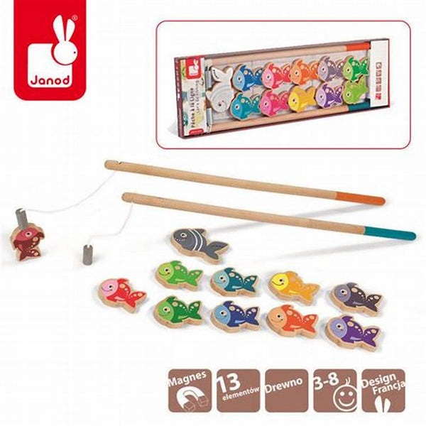 Wooden Magnetic Fishing Game