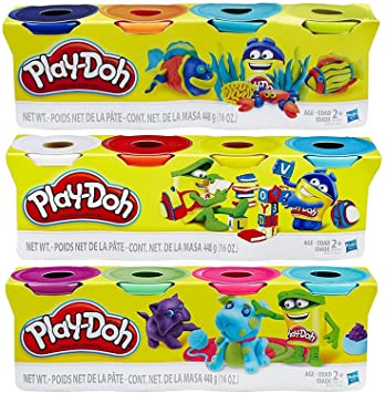 Play-Doh 5517AS00 4 Pack Jungle - The Toy Station